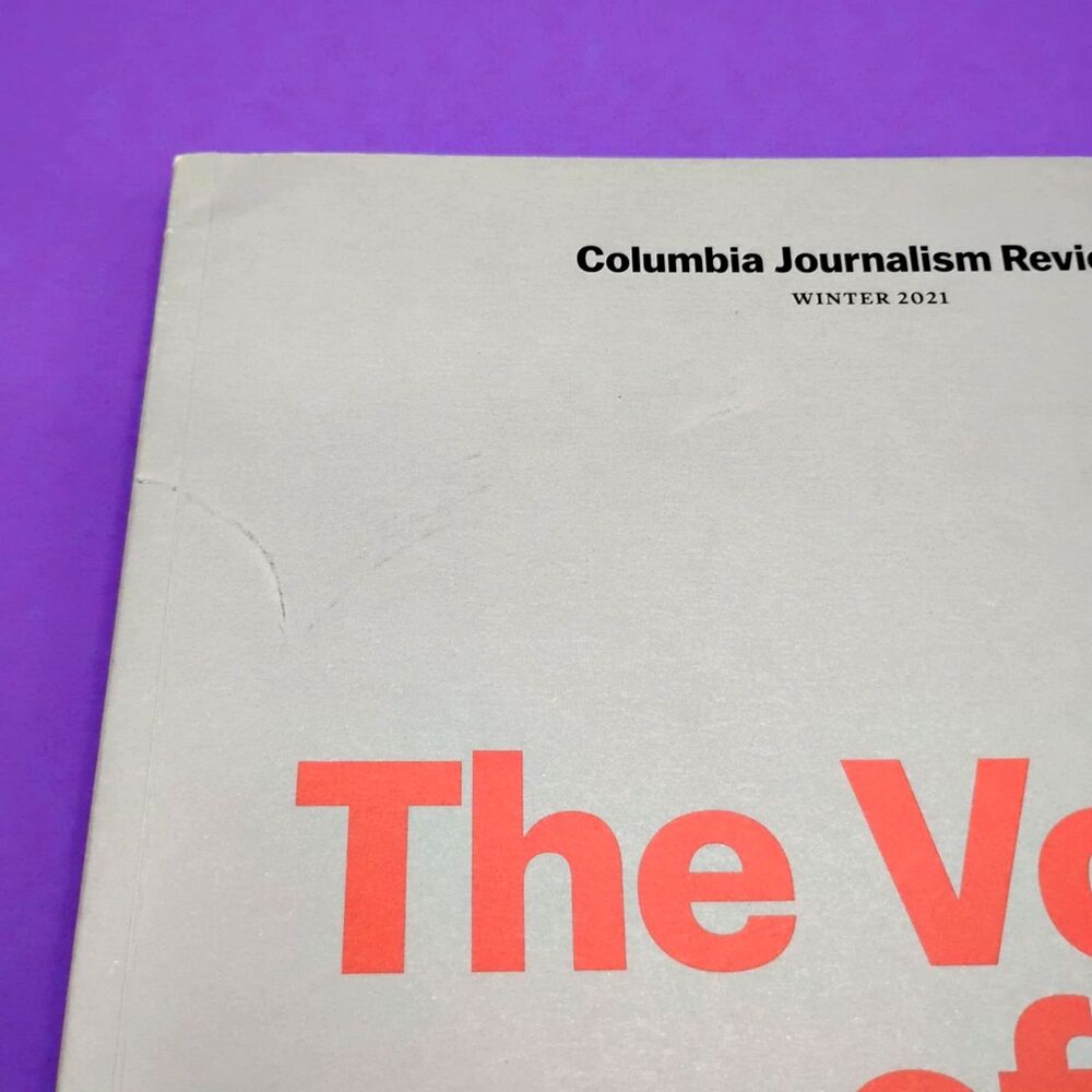 Columbia Journalism Review 60th Anniversary Winter 2021 The Voice of Journalism - Picture 2 of 8